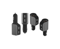 XENIC ROZGAŁĘŹNIK DO ZAPALNICZKI SAMOCHODOWEJ XENIC CR-204 2xUSB # - 1437996 - zdjęcie 3